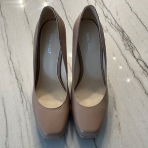 Nine West Tan high heel shoes